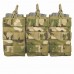 Open Top M4/M16 Triple Mag Pouch Multicam: *MA27-008